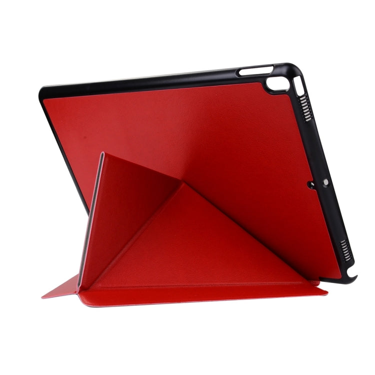For iPad Pro 10.5 inch Custer Texture Transformers Horizontal Flip Leather Case with Holder & Sleep / Wake-up