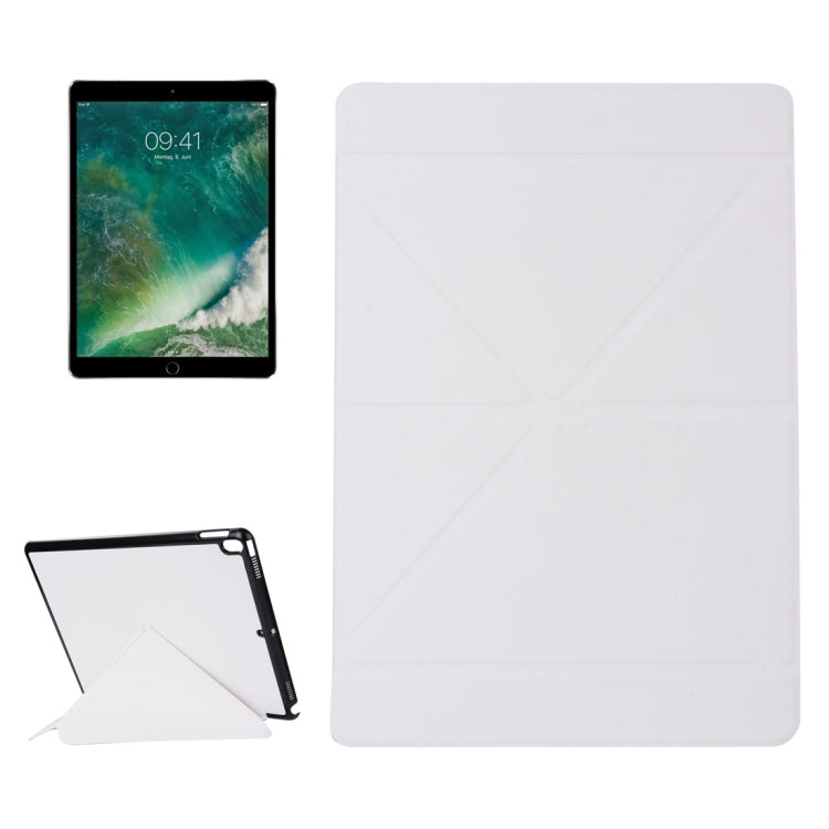 For iPad Pro 10.5 inch Custer Texture Transformers Horizontal Flip Leather Case with Holder & Sleep / Wake-up