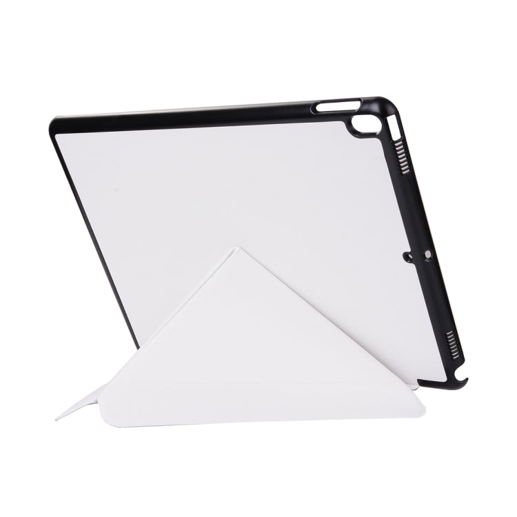 For iPad Pro 10.5 inch Custer Texture Transformers Horizontal Flip Leather Case with Holder & Sleep / Wake-up