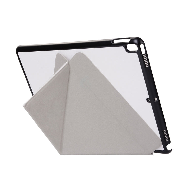 For iPad Pro 10.5 inch Custer Texture Transformers Horizontal Flip Leather Case with Holder & Sleep / Wake-up