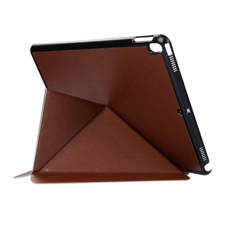 For iPad Pro 10.5 inch Custer Texture Transformers Horizontal Flip Leather Case with Holder & Sleep / Wake-up