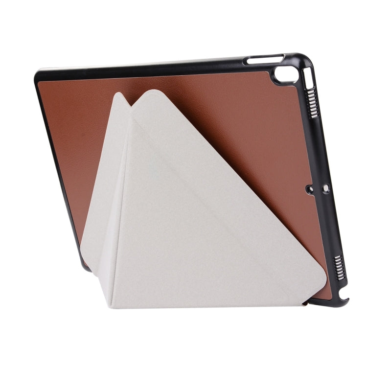 For iPad Pro 10.5 inch Custer Texture Transformers Horizontal Flip Leather Case with Holder & Sleep / Wake-up