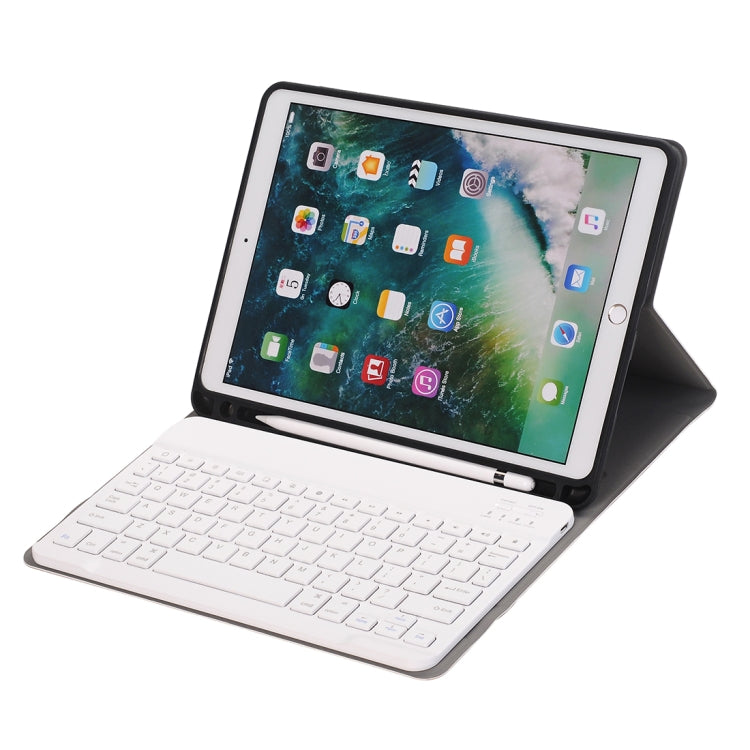 Bluetooth Keyboard Ultrathin Horizontal Flip Leather Tablet Case for iPad Pro 10.5 inch, with Holder & Pen Groove
