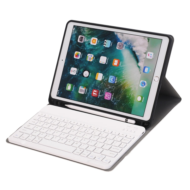 Bluetooth Keyboard Ultrathin Horizontal Flip Leather Tablet Case for iPad Pro 10.5 inch, with Holder & Pen Groove