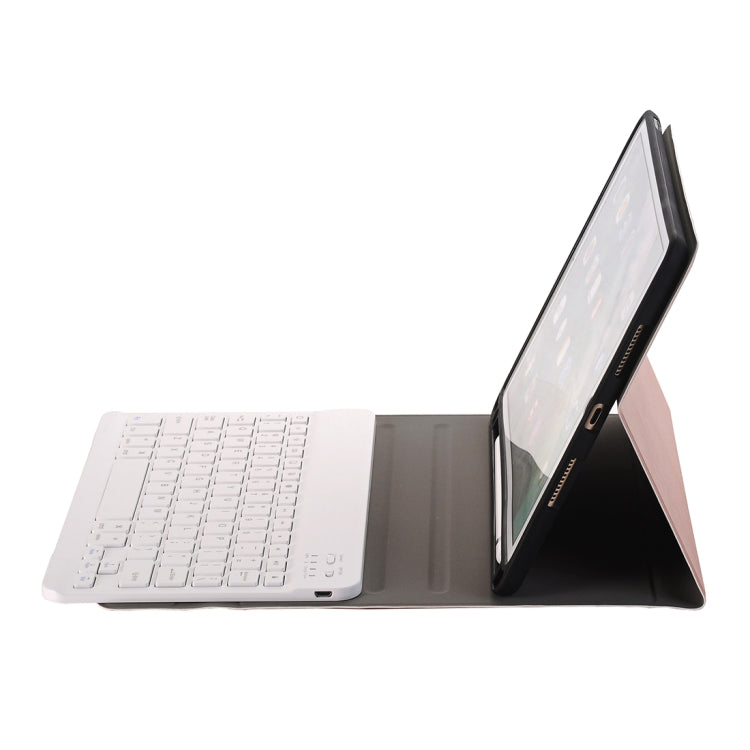 Bluetooth Keyboard Ultrathin Horizontal Flip Leather Tablet Case for iPad Pro 10.5 inch, with Holder & Pen Groove
