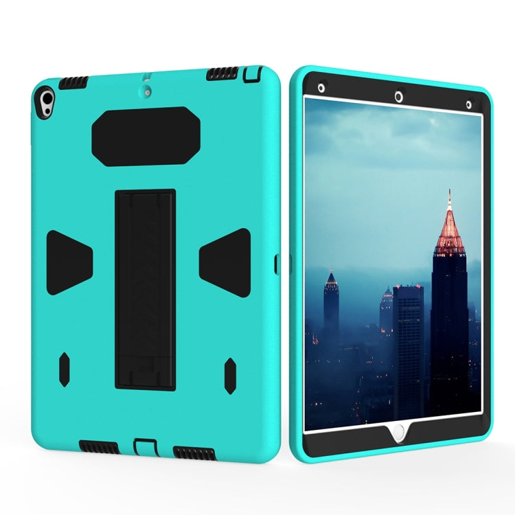 For iPad Pro 10.5 inch PC+Silicone Shockproof Protective Back Cover Case With Holder