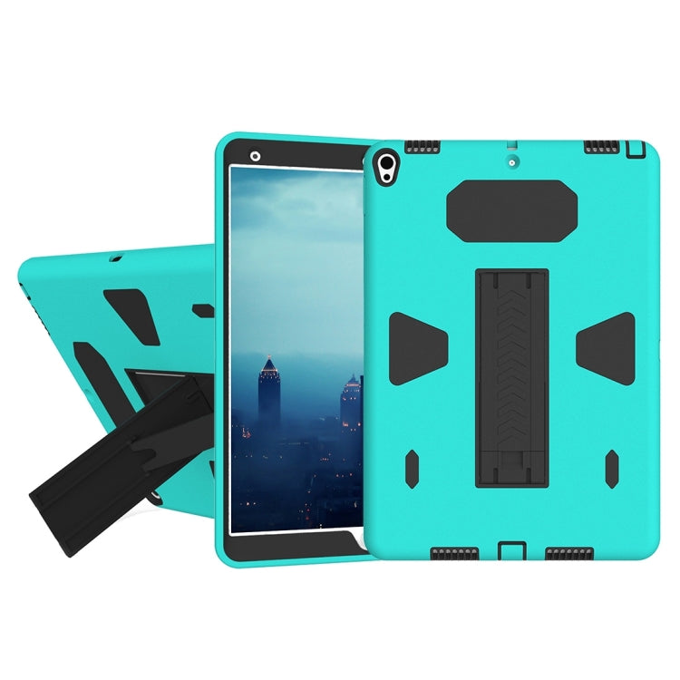 For iPad Pro 10.5 inch PC+Silicone Shockproof Protective Back Cover Case With Holder