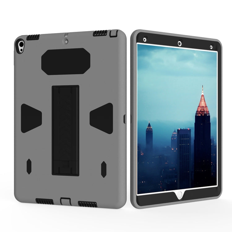 For iPad Pro 10.5 inch PC+Silicone Shockproof Protective Back Cover Case With Holder