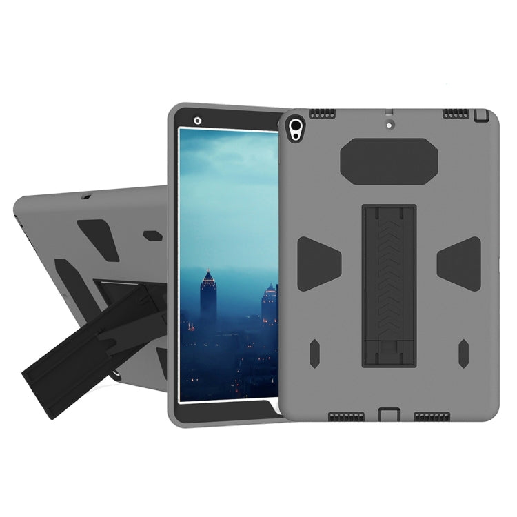For iPad Pro 10.5 inch PC+Silicone Shockproof Protective Back Cover Case With Holder