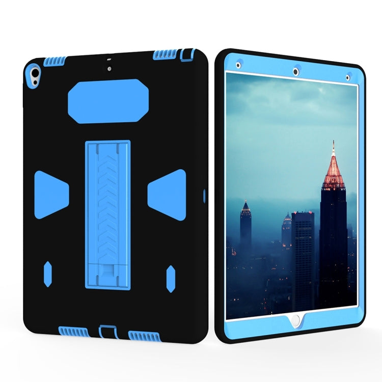For iPad Pro 10.5 inch PC+Silicone Shockproof Protective Back Cover Case With Holder
