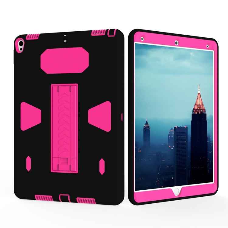 For iPad Pro 10.5 inch PC+Silicone Shockproof Protective Back Cover Case With Holder
