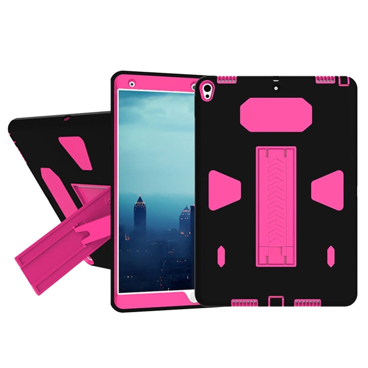 For iPad Pro 10.5 inch PC+Silicone Shockproof Protective Back Cover Case With Holder