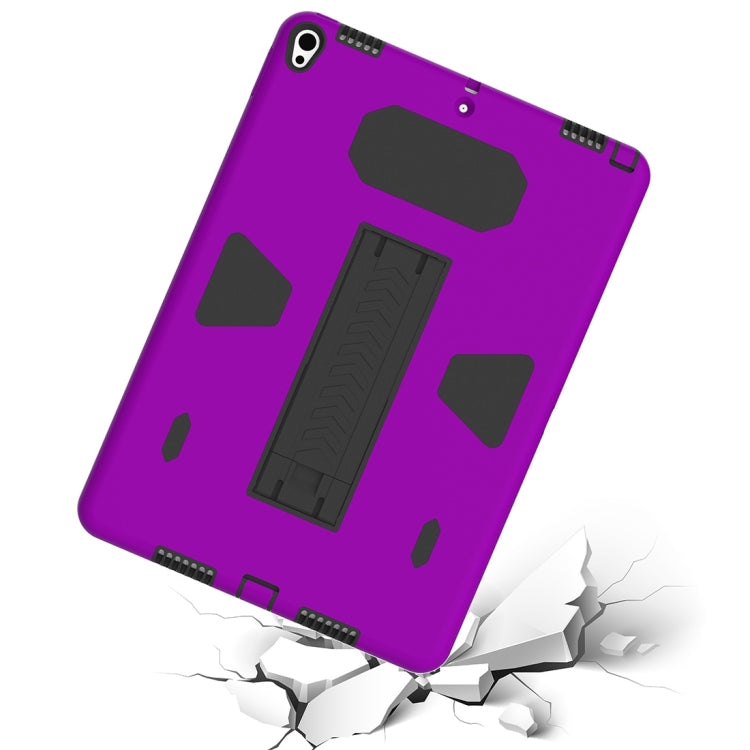 For iPad Pro 10.5 inch PC+Silicone Shockproof Protective Back Cover Case With Holder