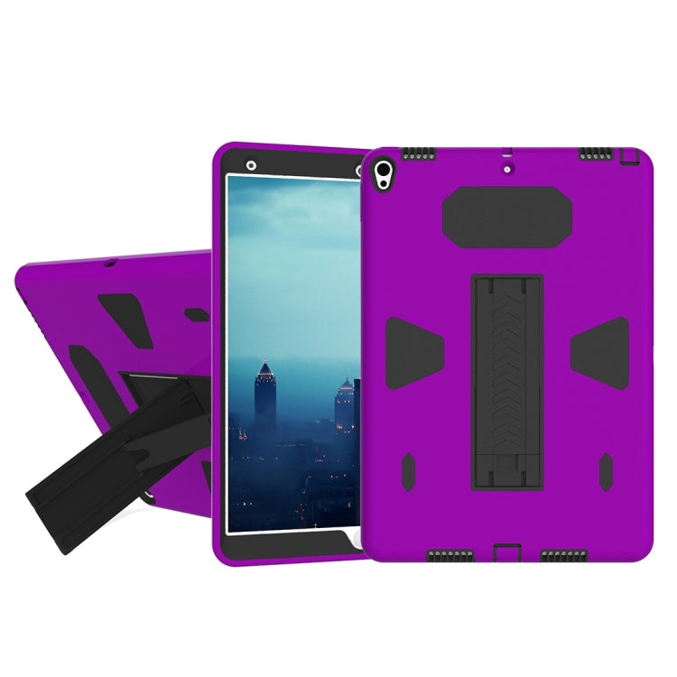 For iPad Pro 10.5 inch PC+Silicone Shockproof Protective Back Cover Case With Holder