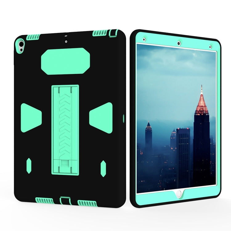 For iPad Pro 10.5 inch PC+Silicone Shockproof Protective Back Cover Case With Holder