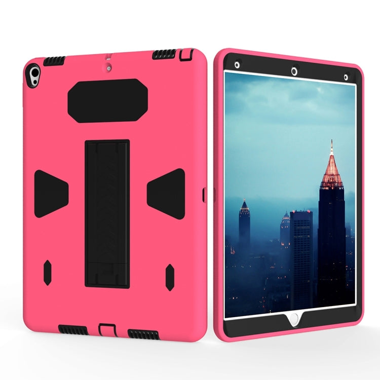 For iPad Pro 10.5 inch PC+Silicone Shockproof Protective Back Cover Case With Holder