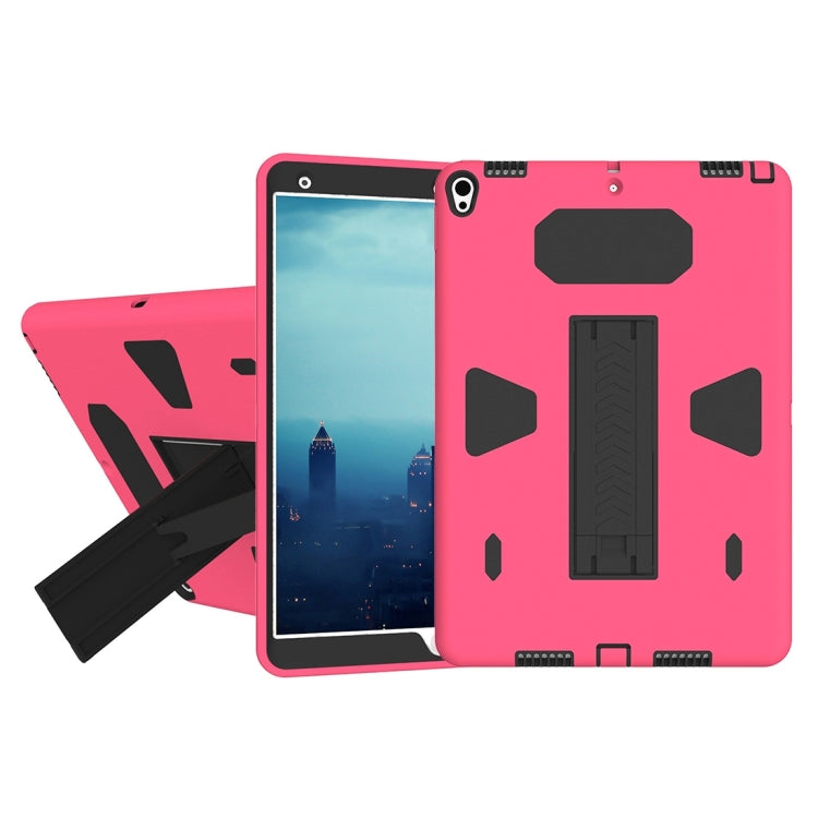 For iPad Pro 10.5 inch PC+Silicone Shockproof Protective Back Cover Case With Holder