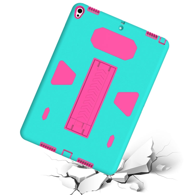 For iPad Pro 10.5 inch PC+Silicone Shockproof Protective Back Cover Case With Holder