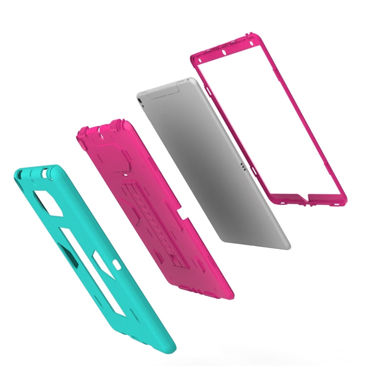 For iPad Pro 10.5 inch PC+Silicone Shockproof Protective Back Cover Case With Holder