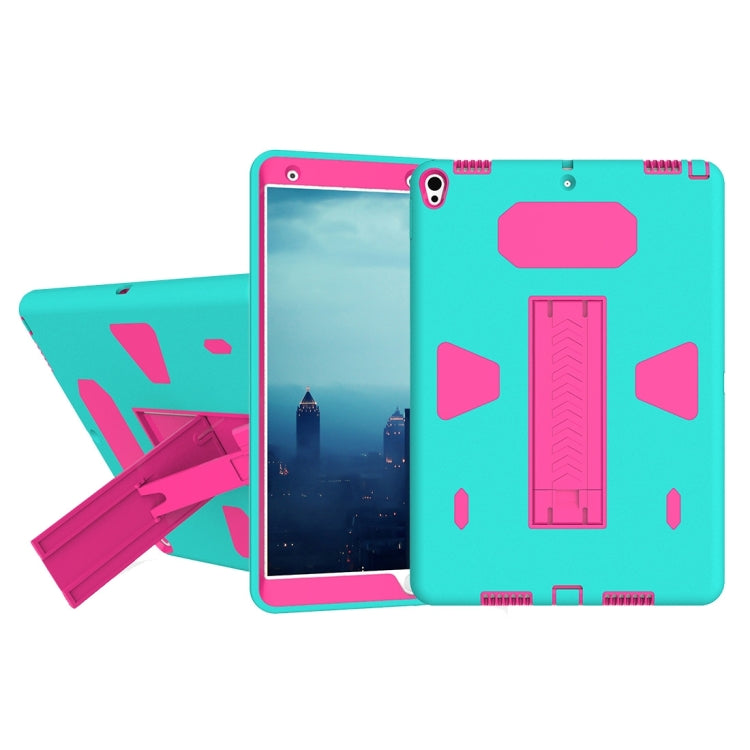 For iPad Pro 10.5 inch PC+Silicone Shockproof Protective Back Cover Case With Holder