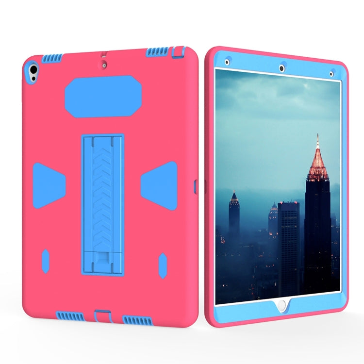 For iPad Pro 10.5 inch PC+Silicone Shockproof Protective Back Cover Case With Holder