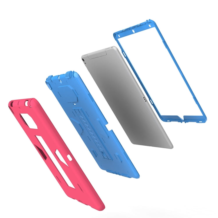 For iPad Pro 10.5 inch PC+Silicone Shockproof Protective Back Cover Case With Holder