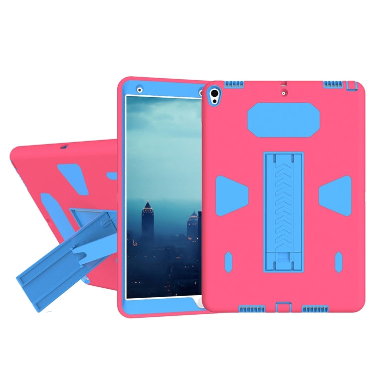 For iPad Pro 10.5 inch PC+Silicone Shockproof Protective Back Cover Case With Holder