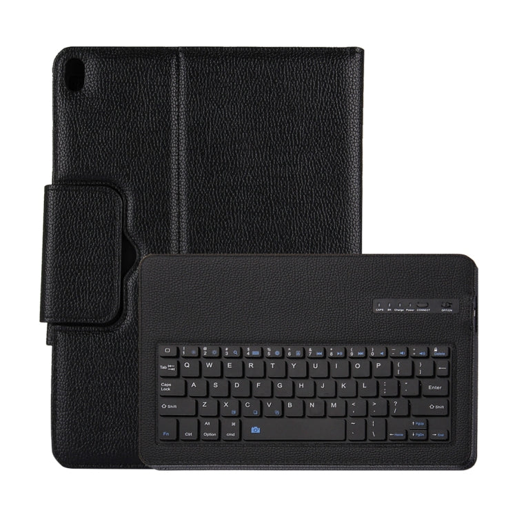 IP105 For iPad Pro 10.5 inch Detachable Bluetooth Keyboard + Litchi Texture Horizontal Flip Leather Tablet Case with Holder