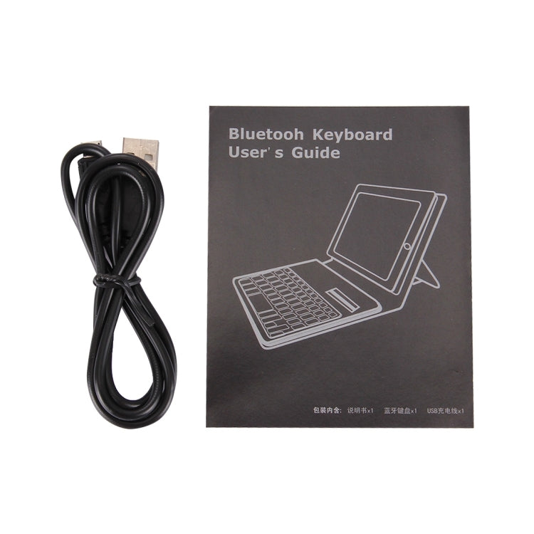 IP105 For iPad Pro 10.5 inch Detachable Bluetooth Keyboard + Litchi Texture Horizontal Flip Leather Tablet Case with Holder