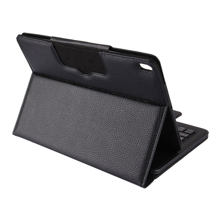 IP105 For iPad Pro 10.5 inch Detachable Bluetooth Keyboard + Litchi Texture Horizontal Flip Leather Tablet Case with Holder