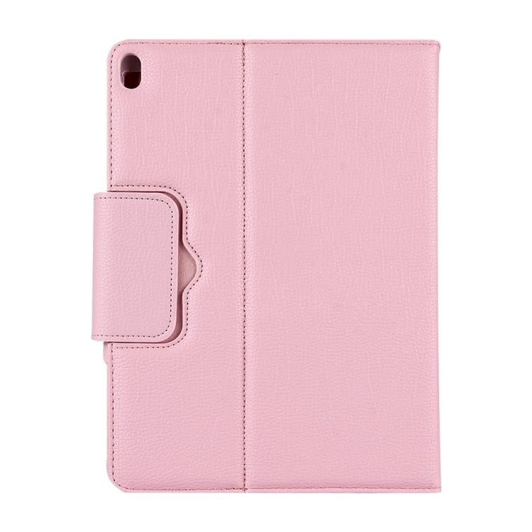IP105 For iPad Pro 10.5 inch Detachable Bluetooth Keyboard + Litchi Texture Horizontal Flip Leather Tablet Case with Holder