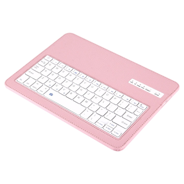 IP105 For iPad Pro 10.5 inch Detachable Bluetooth Keyboard + Litchi Texture Horizontal Flip Leather Tablet Case with Holder