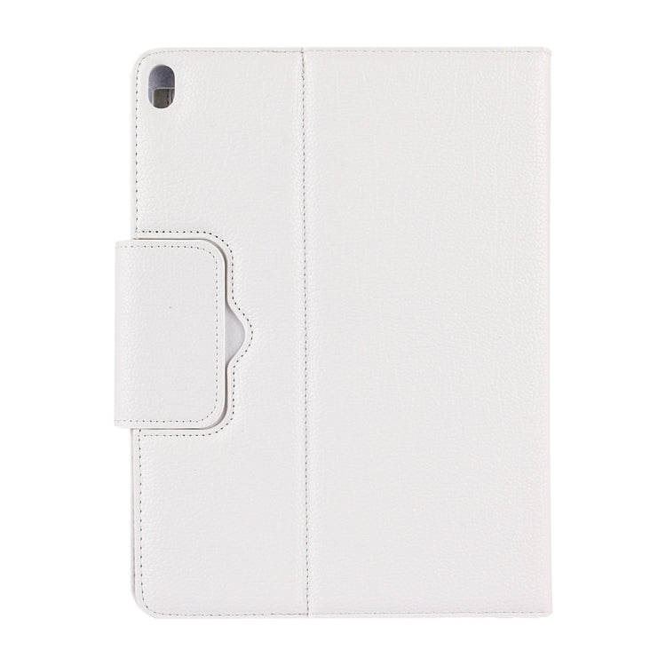 Detachable Bluetooth Keyboard + Litchi Texture Horizontal Flip Leather Tablet Case with Holder for iPad Pro 11 inch (2018)