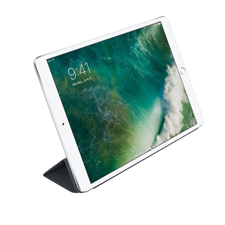 For iPad Pro 12.9 inch (2016) PU +Frosted Plastic Bottom Cover  Horizontal Flip Leather Case with Three-folding Holder & Sleep Function