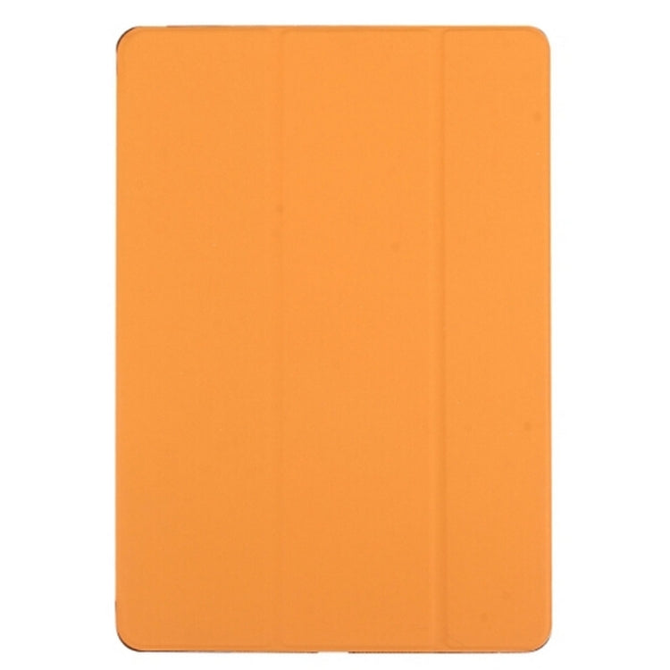 For iPad Pro 10.5 inch PU +Frosted Plastic Bottom Cover  Horizontal Flip Leather Case with Three-folding Holder & Sleep Function