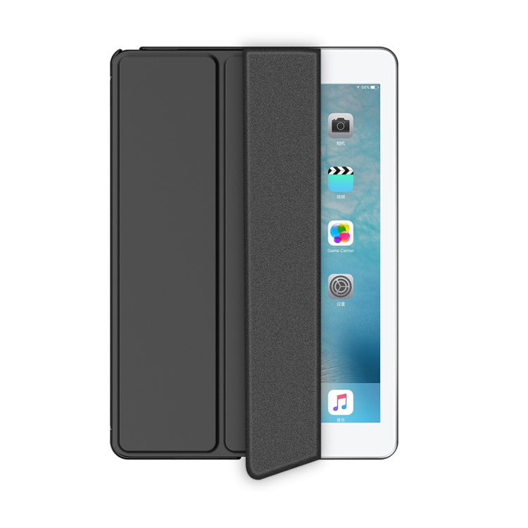 ROCK Horizontal Flip Leather Case for iPad Pro 10.5 inch, with Three-folding Holder & Pen Slots