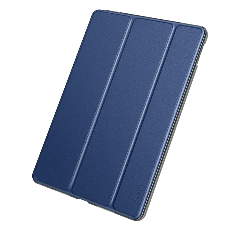ROCK Horizontal Flip Leather Case for iPad Pro 10.5 inch, with Three-folding Holder & Pen Slots