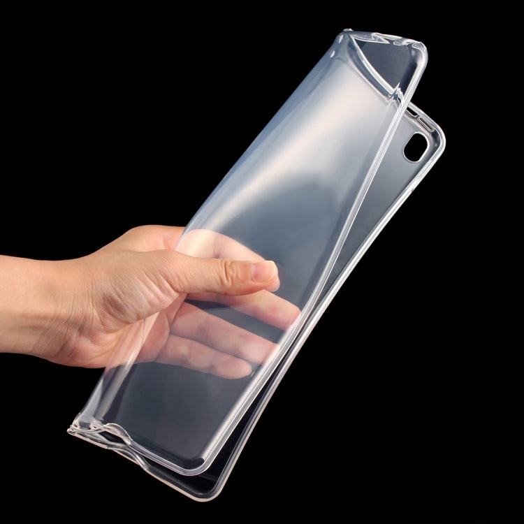For iPad Pro 10.5 inch Transparent Soft TPU Protective Case(Transparent)