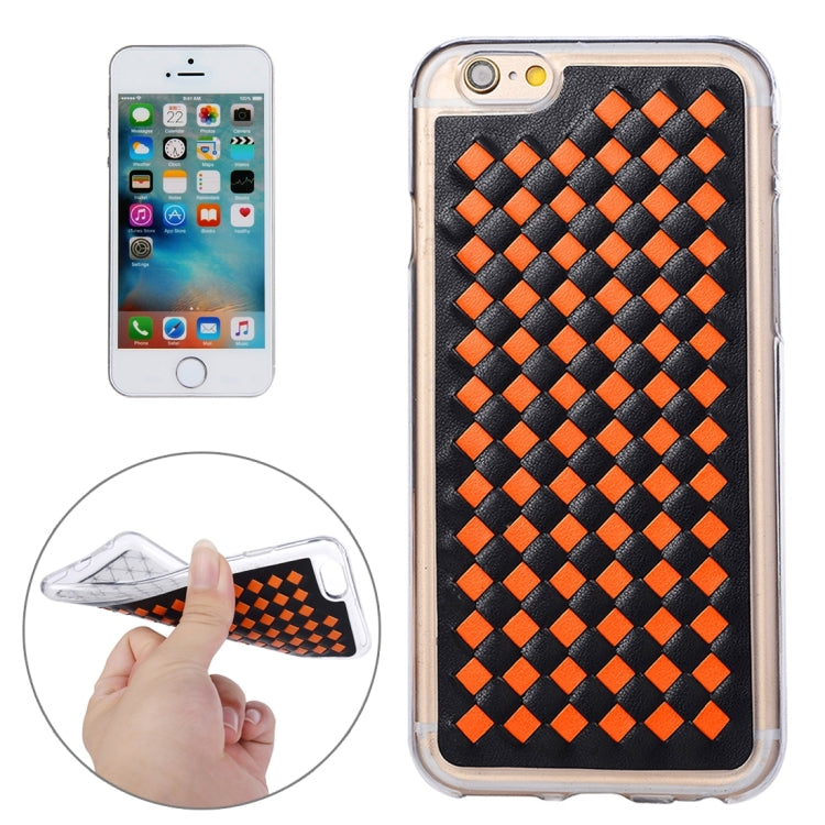 For iPhone SE & 5s & 5 Knit Pattern PU Leather + TPU Protective Case