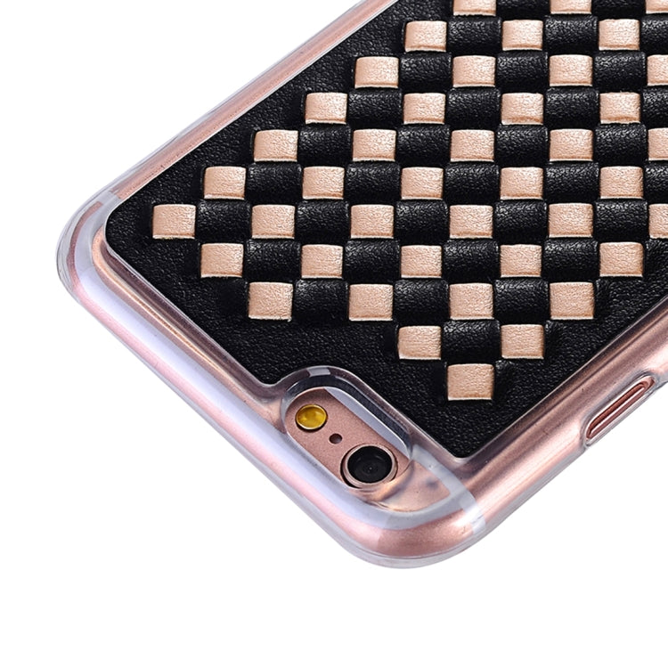 For iPhone SE & 5s & 5 Knit Pattern PU Leather + TPU Protective Case