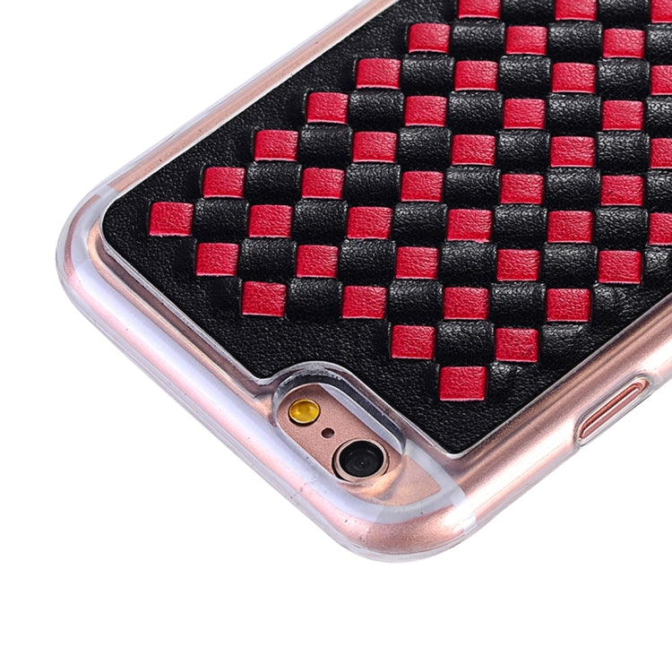 For iPhone SE & 5s & 5 Knit Pattern PU Leather + TPU Protective Case