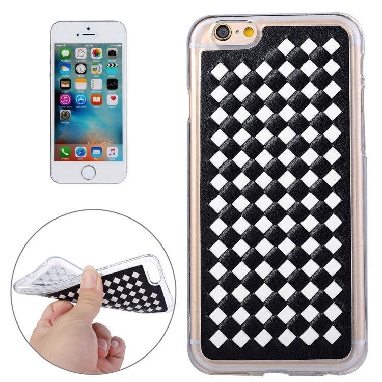 For iPhone SE & 5s & 5 Knit Pattern PU Leather + TPU Protective Case