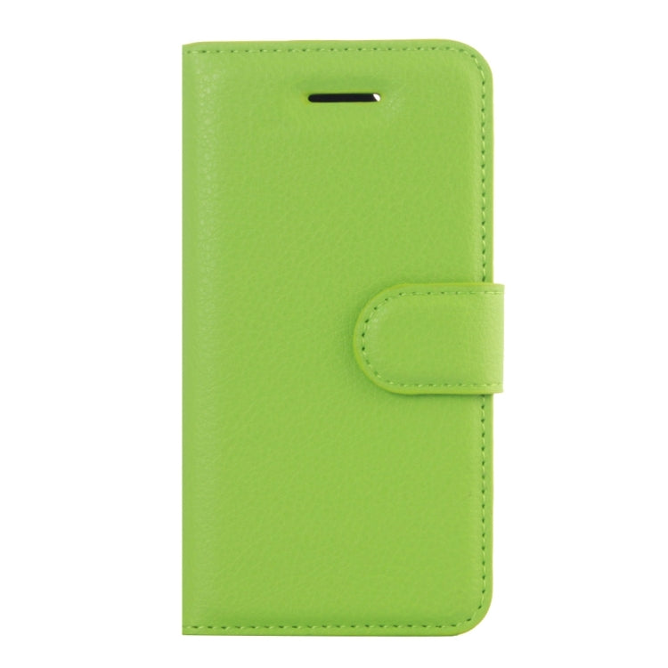 For iPhone 5 & 5s & SE Litchi Texture Horizontal Flip Leather Case with Holder & Card Slots & Wallet