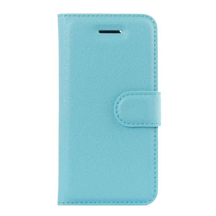 For iPhone 5 & 5s & SE Litchi Texture Horizontal Flip Leather Case with Holder & Card Slots & Wallet