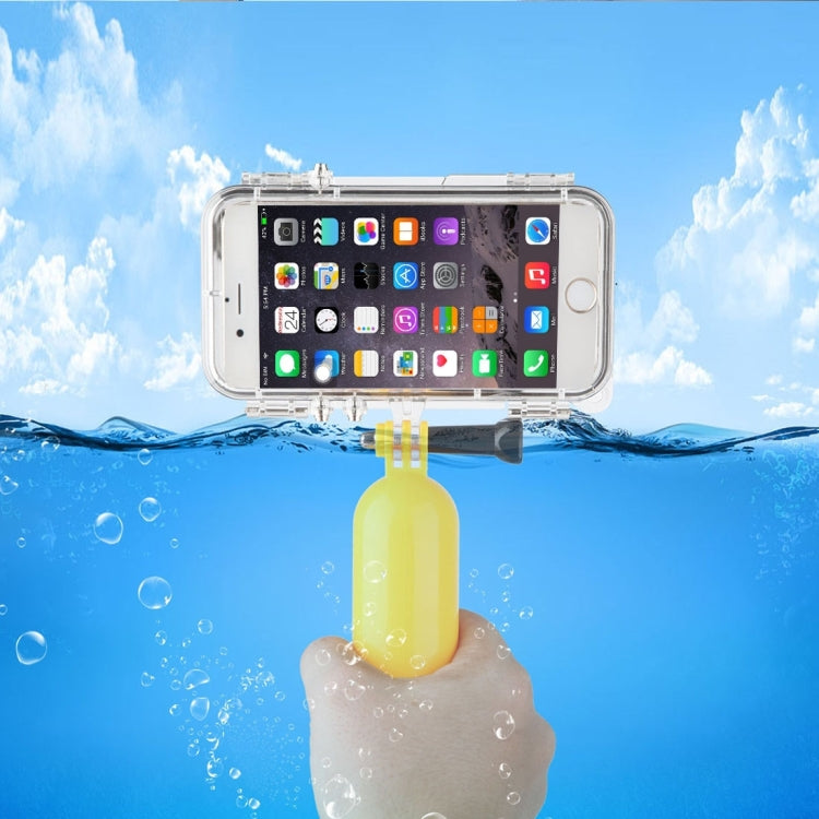 HAMTOD for iPhone 5 & 5S & SE Extreme Sports IP68 Waterproof Case with 170 Degrees Wide Angle Lens, Compatible with GoPro Accessories, Waterproof Depth: 5m