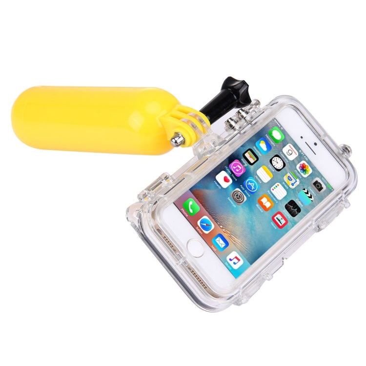 HAMTOD for iPhone 5 & 5S & SE Extreme Sports IP68 Waterproof Case with 170 Degrees Wide Angle Lens, Compatible with GoPro Accessories, Waterproof Depth: 5m
