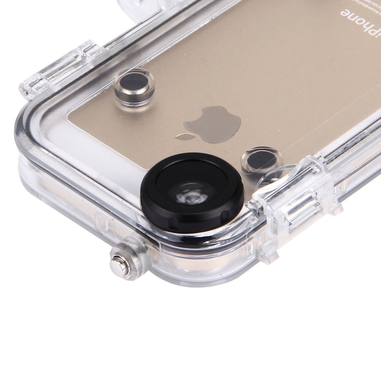 HAMTOD for iPhone 5 & 5S & SE Extreme Sports IP68 Waterproof Case with 170 Degrees Wide Angle Lens, Compatible with GoPro Accessories, Waterproof Depth: 5m