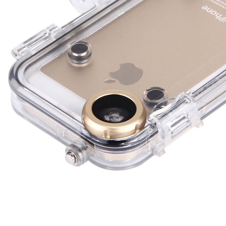 HAMTOD for iPhone 5 & 5S & SE Extreme Sports IP68 Waterproof Case with 170 Degrees Wide Angle Lens, Compatible with GoPro Accessories, Waterproof Depth: 5m