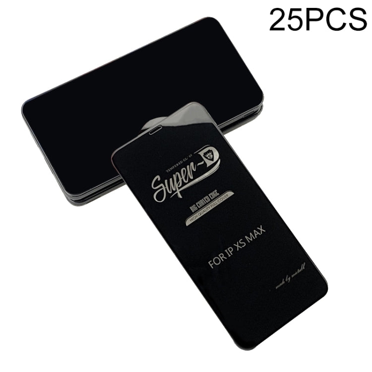 For iPhone SE 2020 25pcs MIETUBL Super-D Fingerprint Proof Full Screen Tempered Glass Film