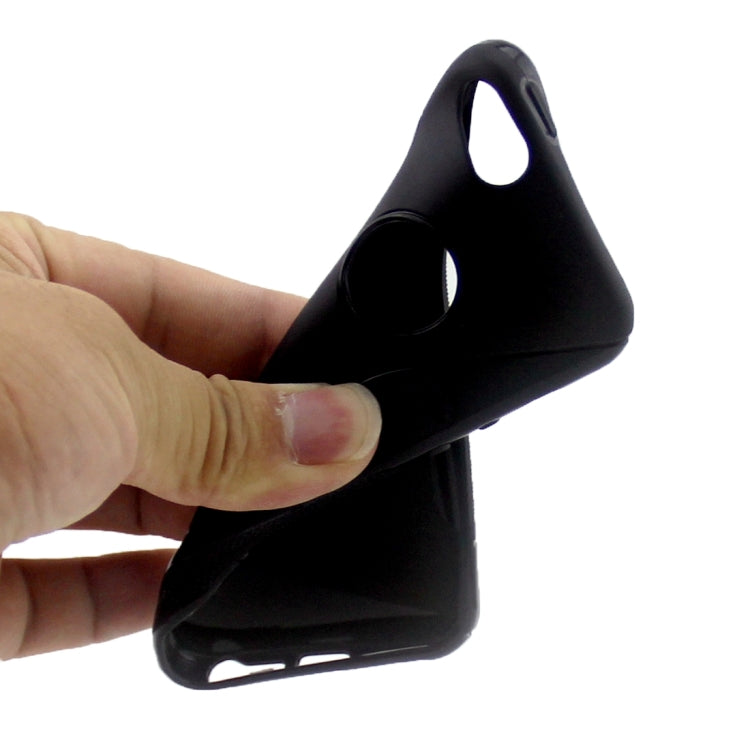 S-Shaped Soft TPU Protective Cover Case for iPhone 5 & 5s & SE